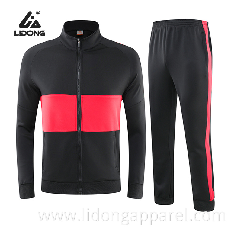 Blank Custom Best Sport Wear Quality Man Sport Wear Unisex Men Sports Tracksuits For Wholesales